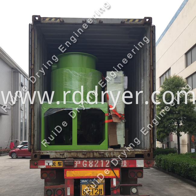 spin flash vertical dryer for inorganic salts/precipitated barium sulphate